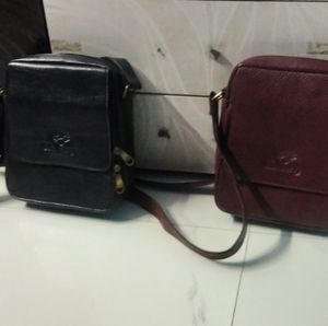 Leather sling Bags